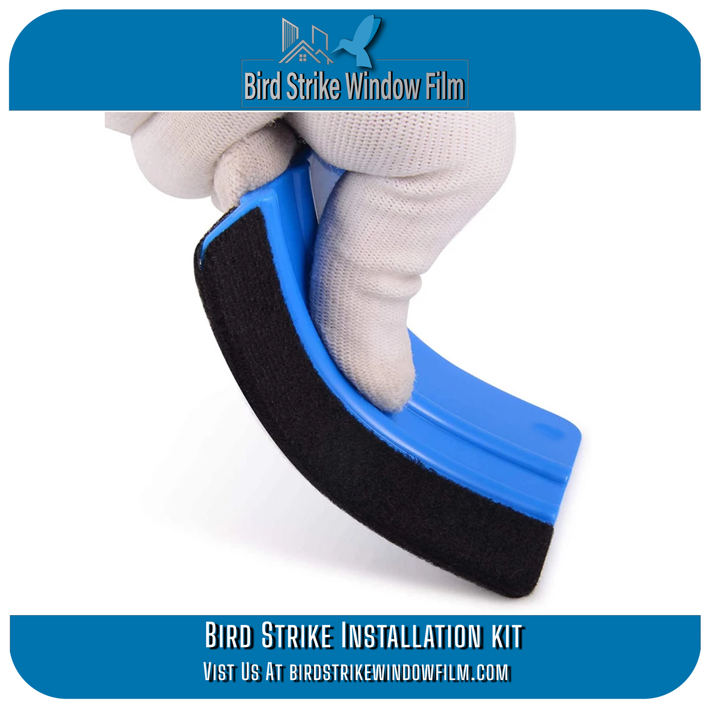 Bird Strike Window Film Install Kit